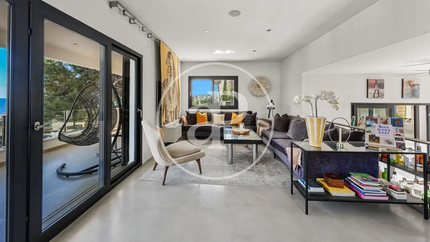 Wohnzimmer von Haus oder Chalet zum Verkauf in  Palma de Mallorca mit Klimaanlage, Heizung und Abstellraum
