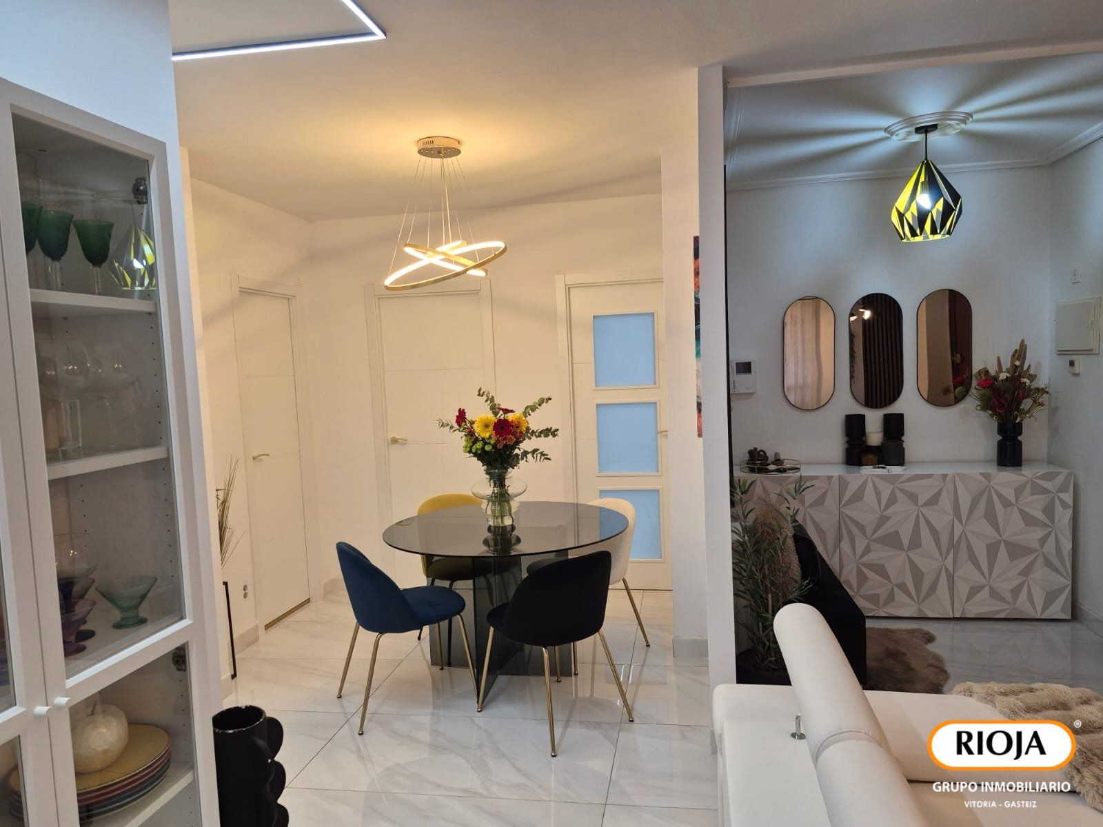 Dining room of Flat for sale in Vitoria - Gasteiz  with Heating, Terrace and Storage room