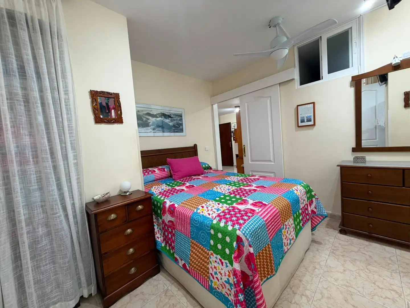 Dormitori de Apartament en venda en La Manga del Mar Menor amb Aire condicionat, Calefacció i Balcó