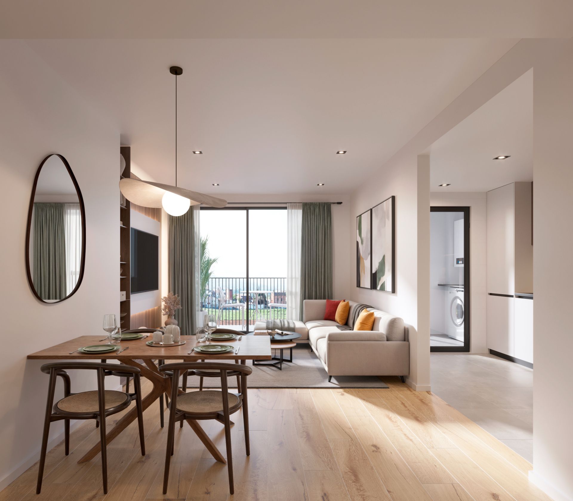 Sala d'estar de Dúplex en venda en Cardedeu amb Calefacció, Parquet i Terrassa