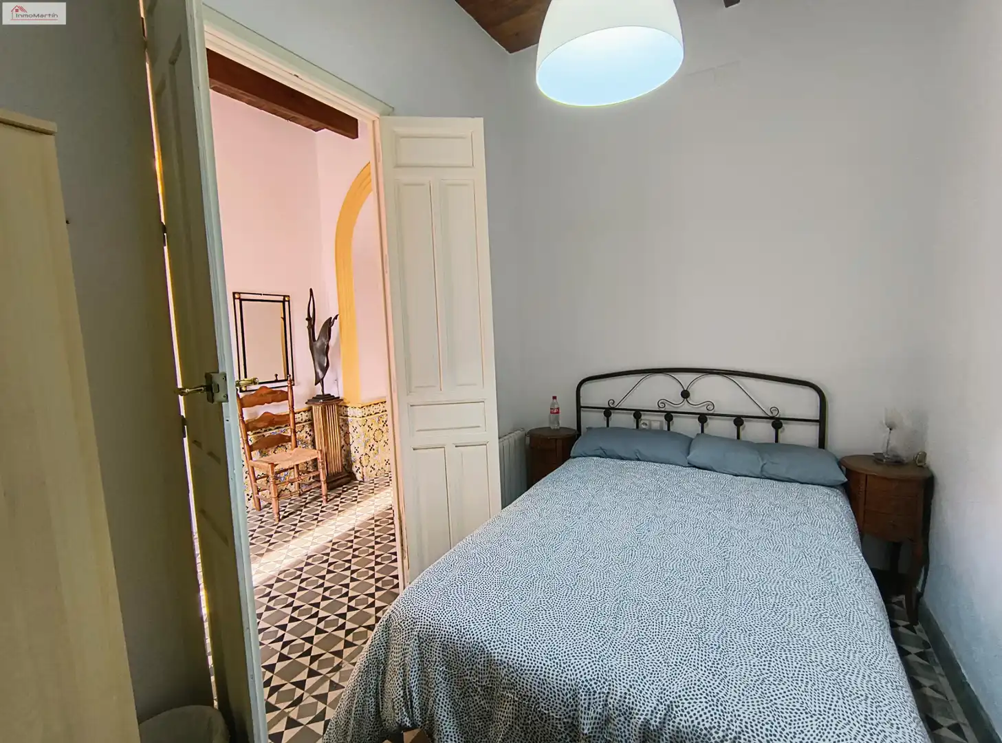 Habitación de Casa adosada en venta en Almadén de la Plata con Aire acondicionado, Calefacción y Terraza