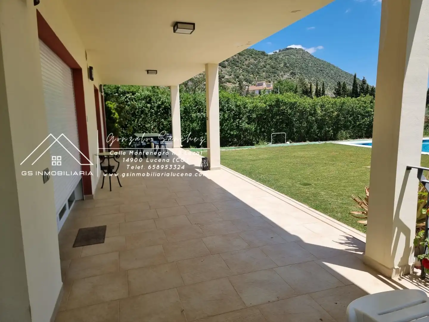 Garten von Country house zur Miete in Lucena mit Klimaanlage, Schwimmbad und Möbliert