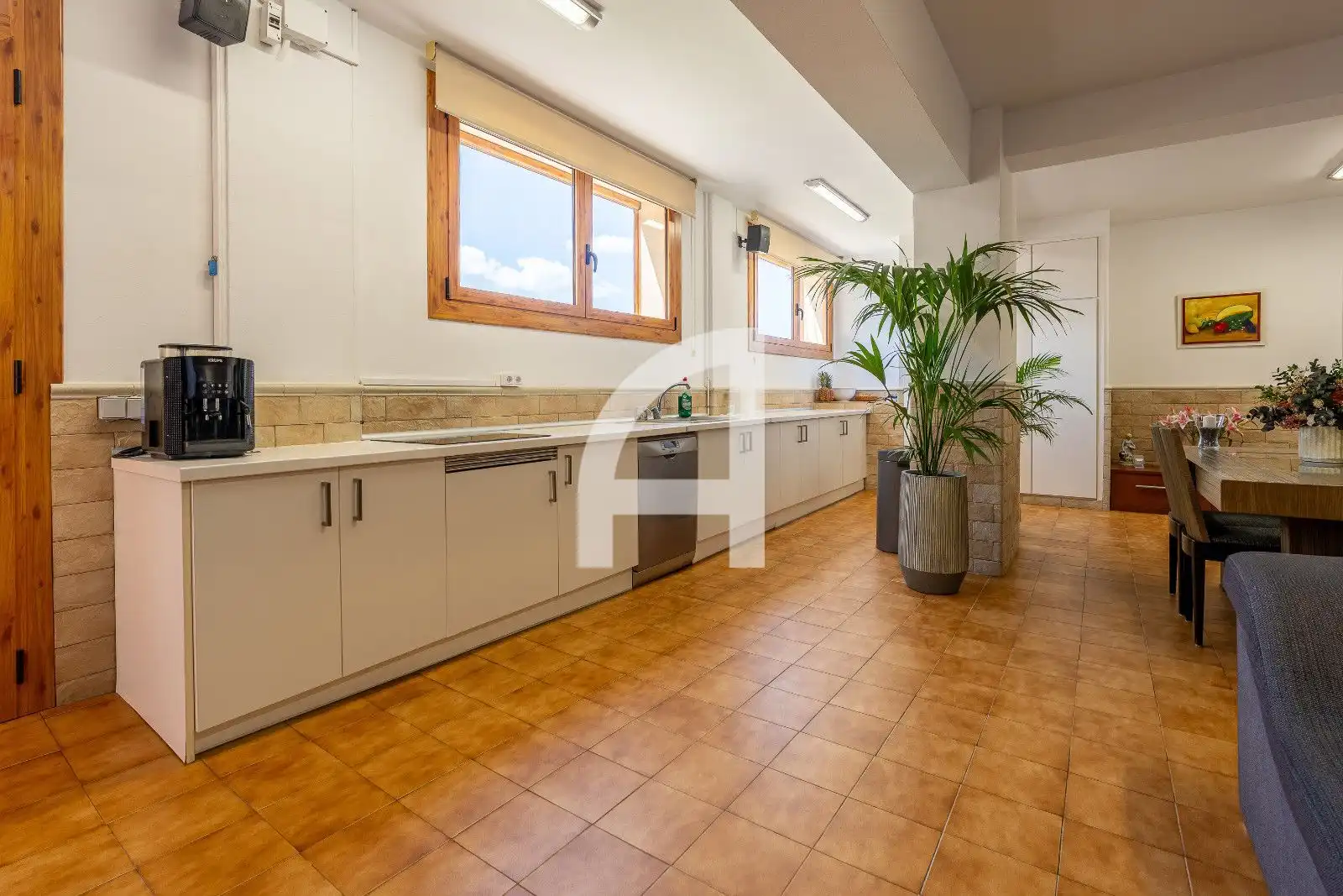 Cocina de Casa o chalet en venta en Molins de Rei con Aire acondicionado, Calefacción y Terraza