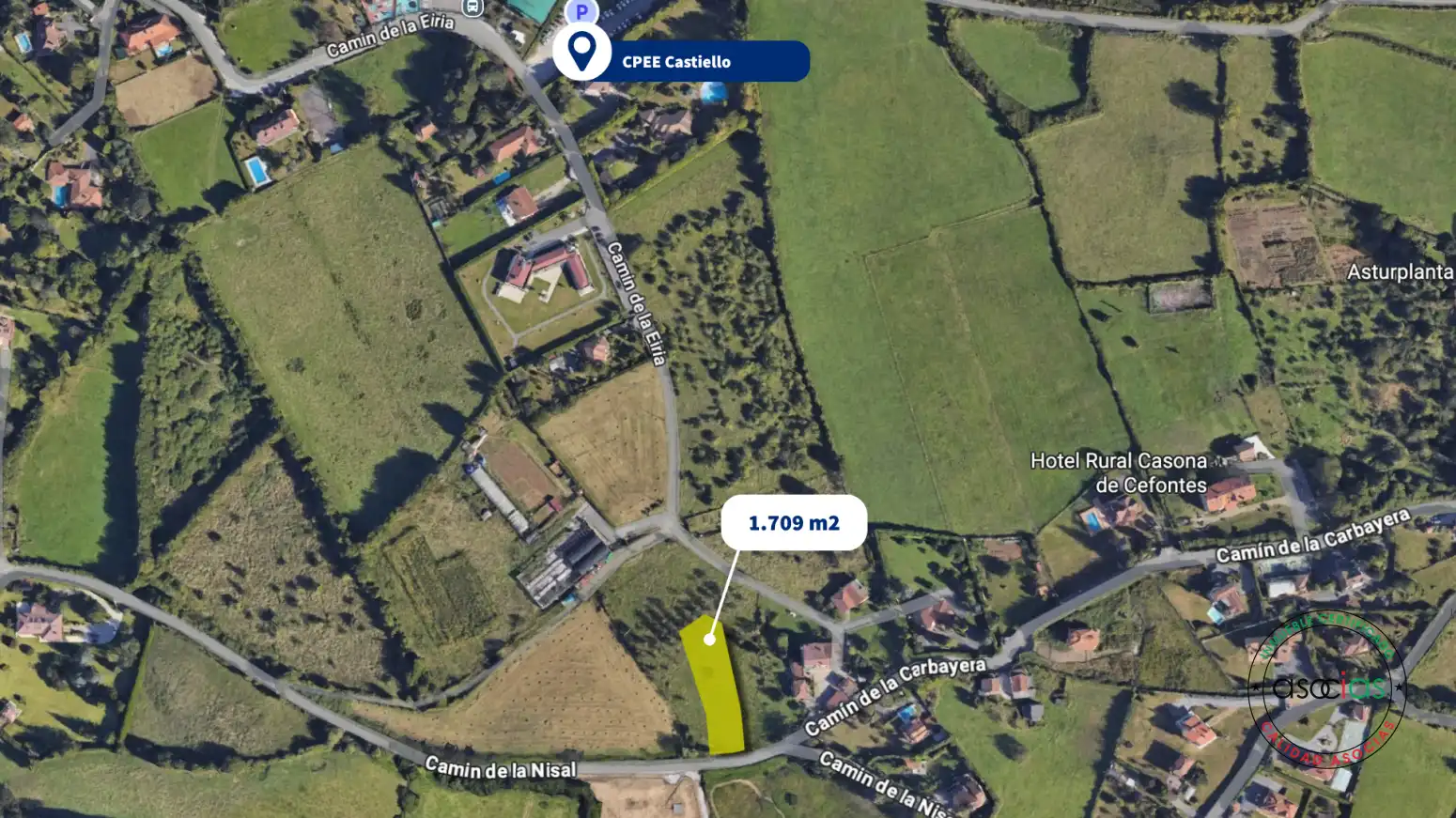 Terreno residencial en venta en Camin de la Nisal 805