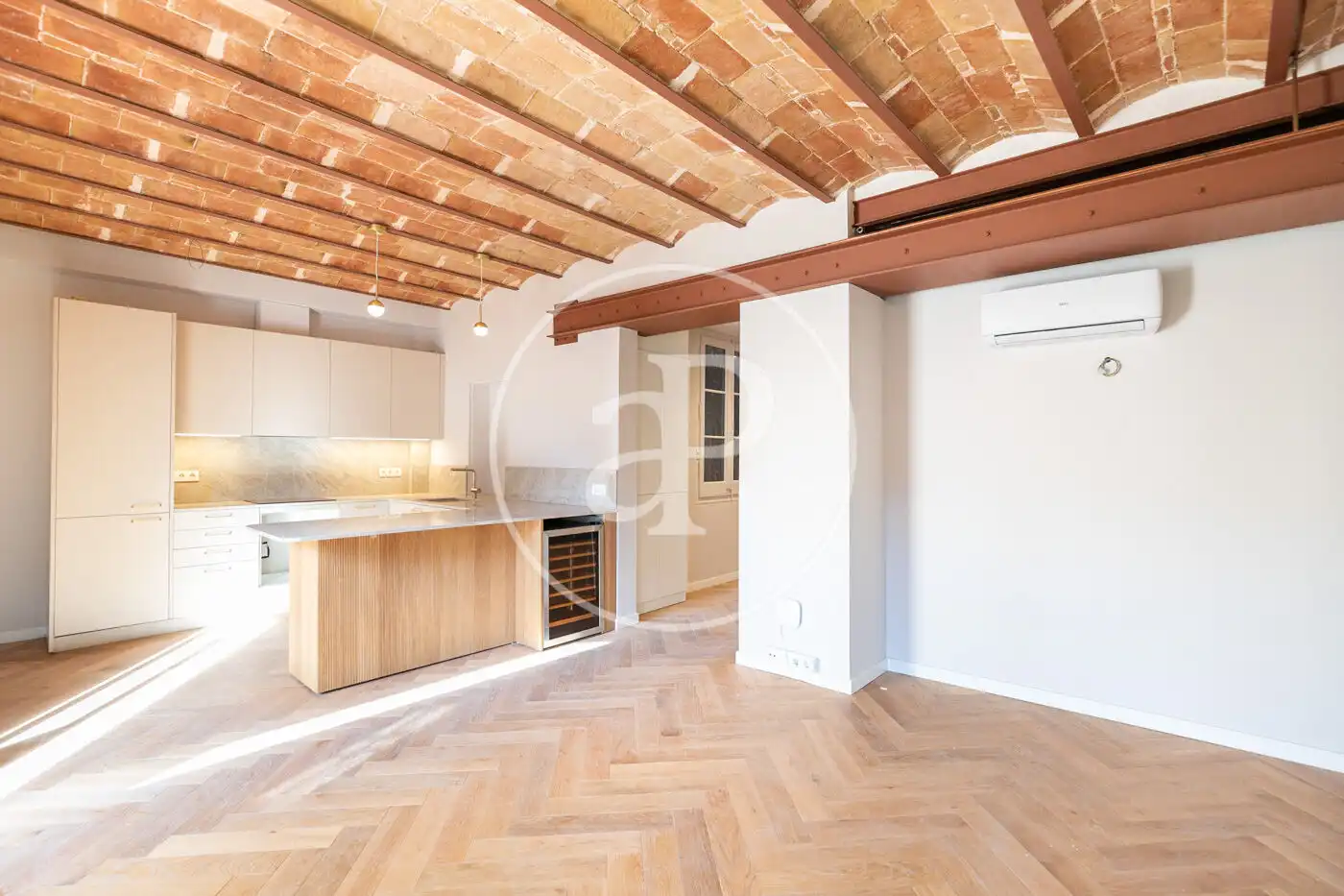 Kitchen of Flat for sale in Barcelona  with Air Conditioner, Heating and Terrace
