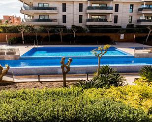 Swimming pool of Flat for sale in Eivissa  with Air Conditioner, Heating and Terrace