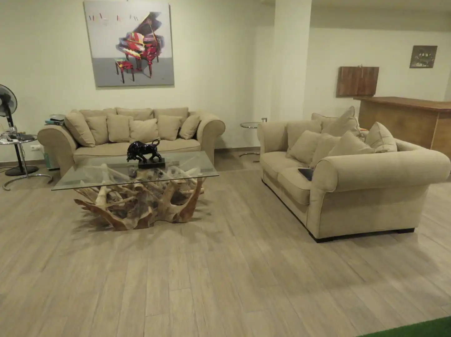 Sala de estar de Casa o chalet en venta en Benahavís con Aire acondicionado, Calefacción y Jardín privado
