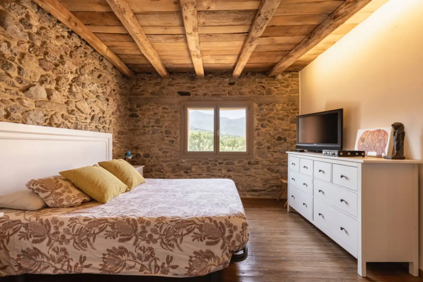 Dormitori de Finca rústica en venda en Prats i Sansor amb Calefacció