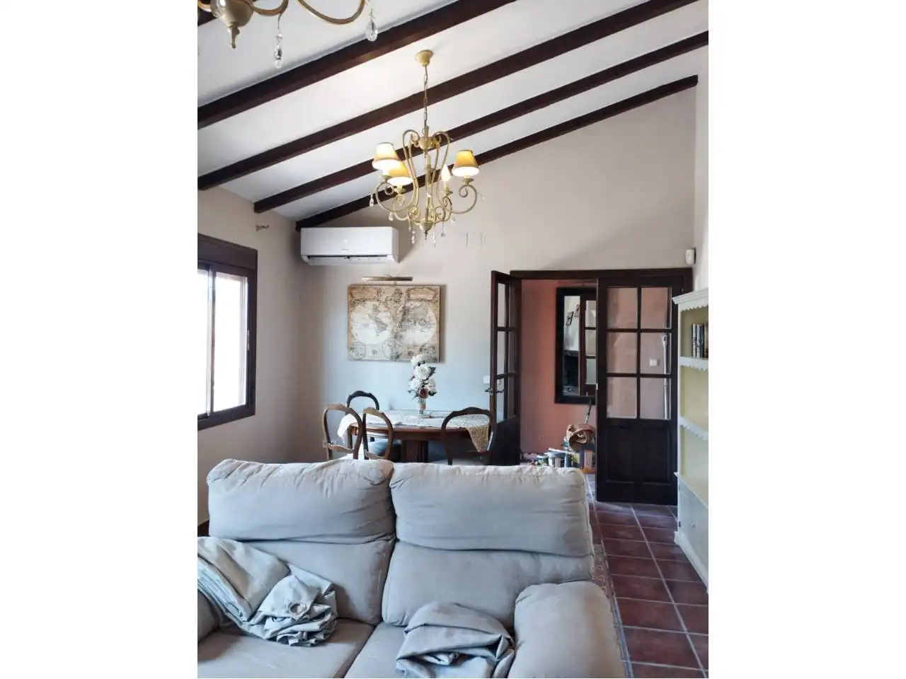 Living room of Houses for rent in Carmona  with Air Conditioner, Heating and Private garden