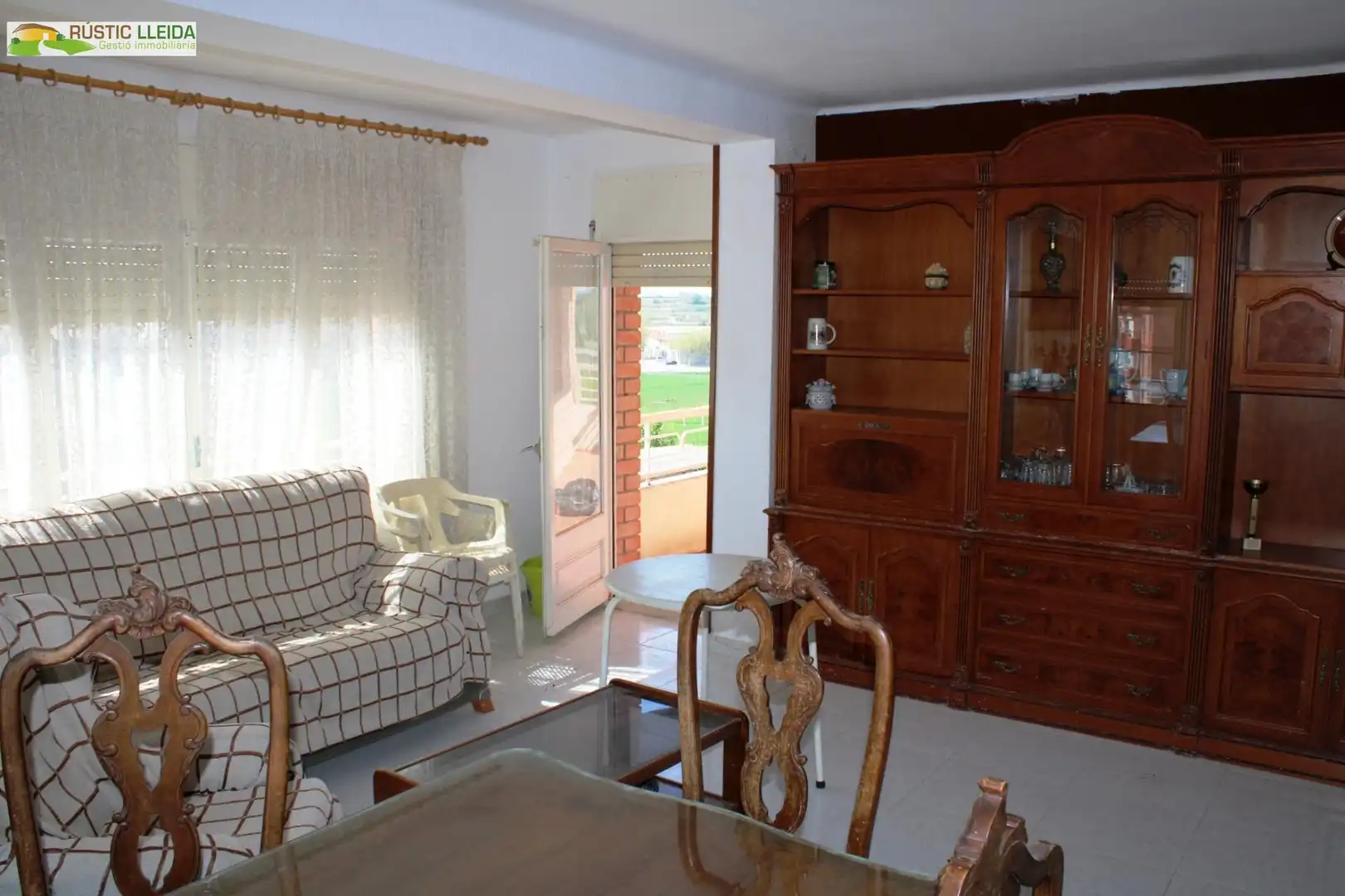 Living room of Flat for sale in Bellpuig  with Heating, Storage room and Balcony