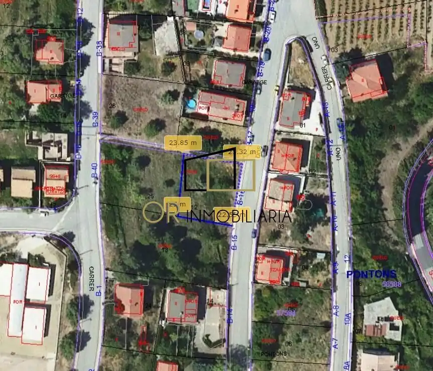Residential land for sale in Pontons, imagen 3