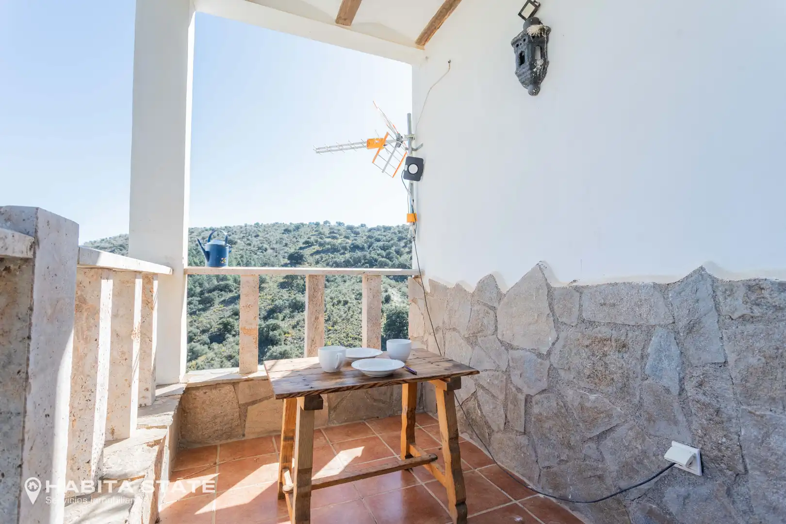 Terrassa de Casa o xalet en venda en Macael amb Jardí privat, Terrassa i Moblat