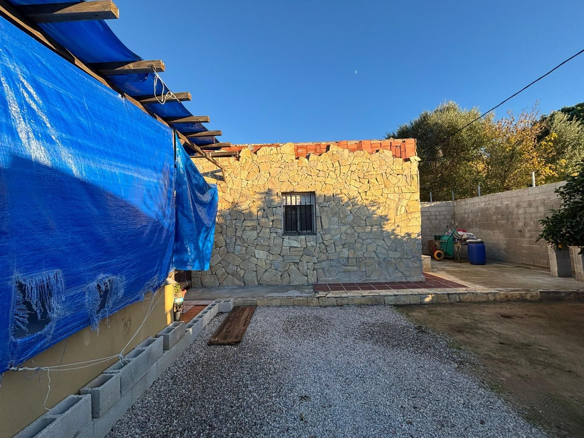 Exterior view of House or chalet for sale in Chiclana de la Frontera  with Private garden and Storage room