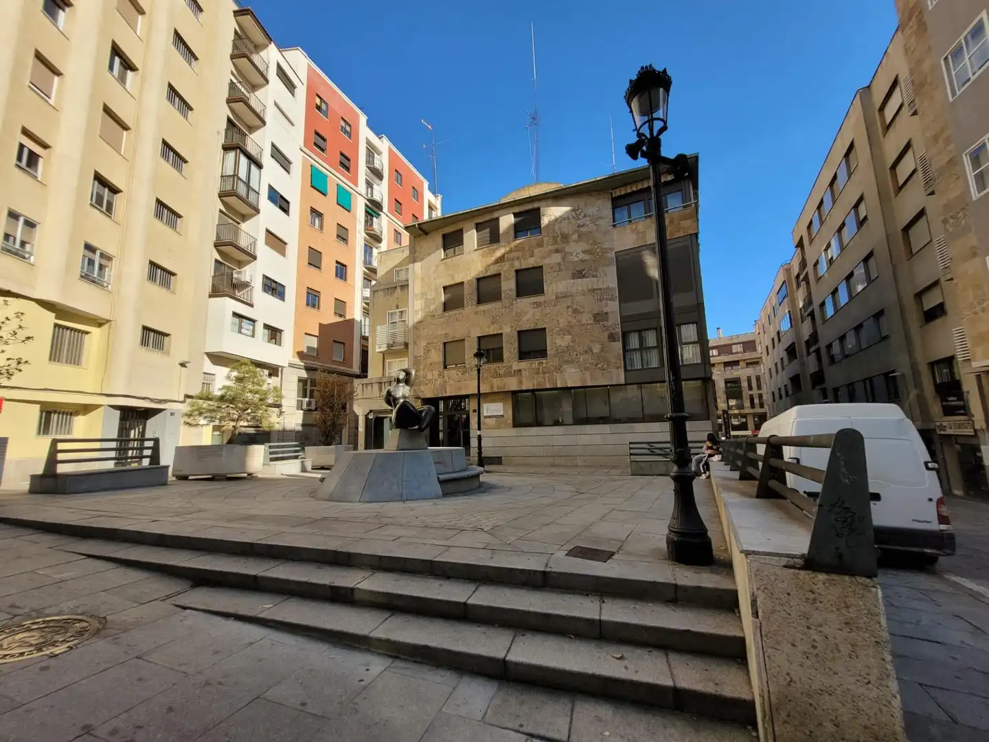 Exterior view of Apartments for rent in Salamanca  with Heating, Parquet flooring and Furnished
