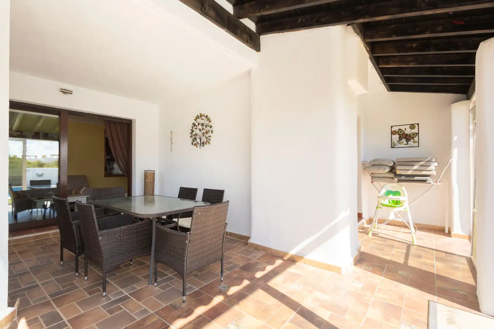 Terraza de Casa o chalet en venta en Las Salinas