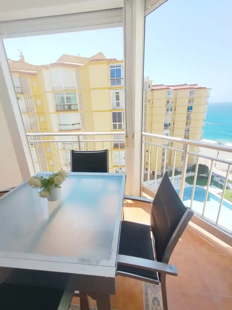 Terraza de Apartamento de alquiler en Torrenueva Costa con Jardín privado, Terraza y Amueblado