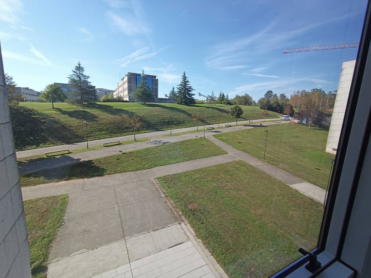 Vista exterior de Pis en venda en Santiago de Compostela  amb Calefacció i Traster