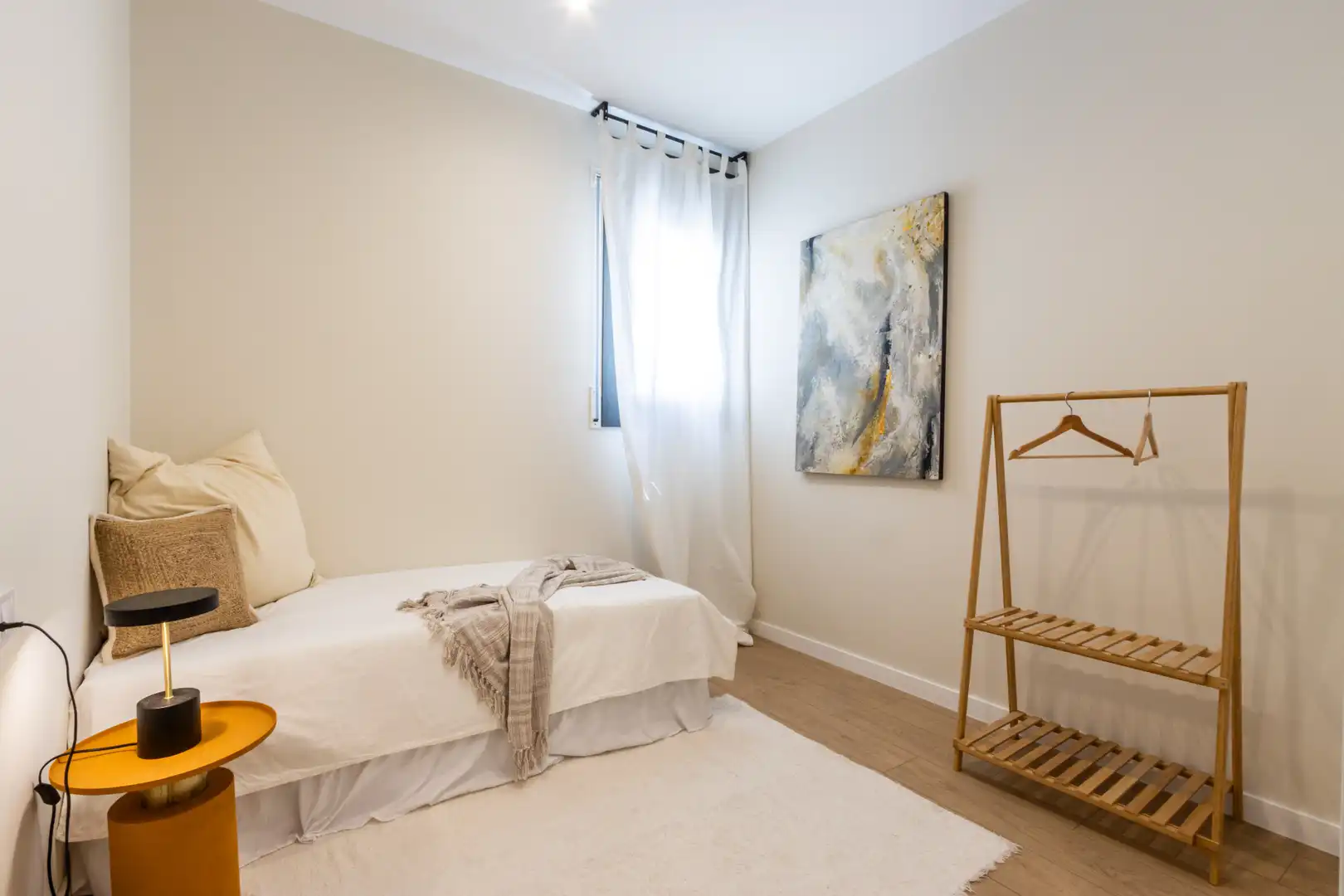 Schlafzimmer von Wohnung zum Verkauf in Terrassa mit Klimaanlage, Heizung und Terrasse