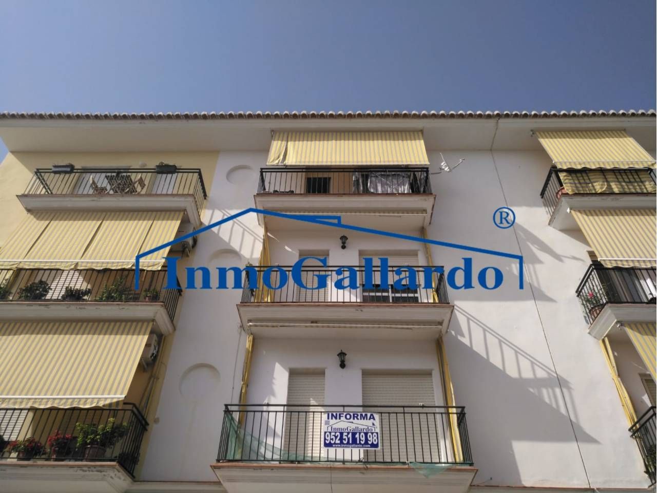 Exterior view of Duplex for sale in Canillas de Aceituno  with Balcony