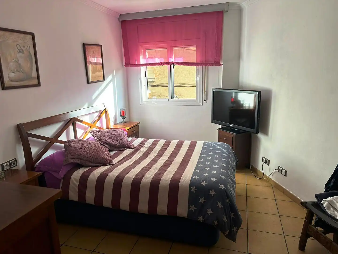 Schlafzimmer von Wohnung zum Verkauf in Pratdip mit Klimaanlage und Terrasse