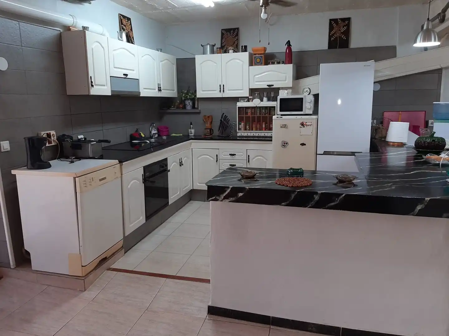 Küche von Haus oder Chalet zum Verkauf in Pueyo de Santa Cruz mit Klimaanlage, Heizung und Privatgarten