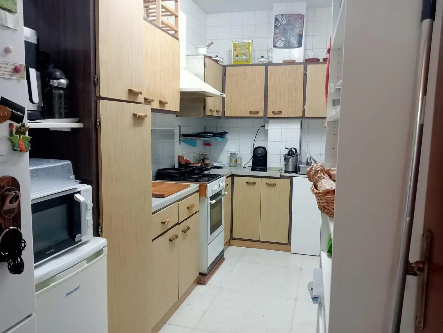 Cocina de Piso en venta en Badalona con Parquet
