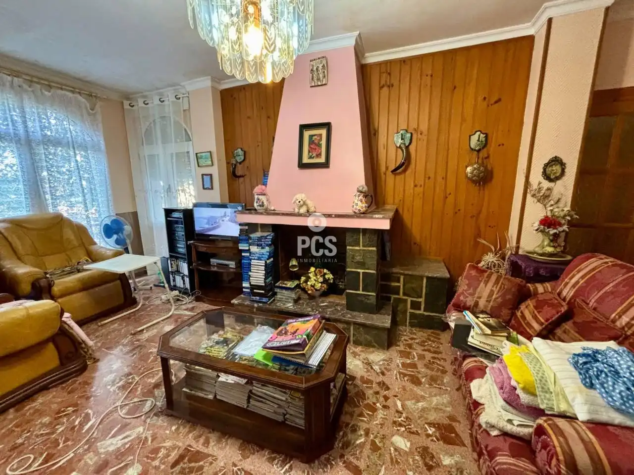 Sala de estar de Casa o chalet en venta en Mazarrón con Jardín privado y Terraza