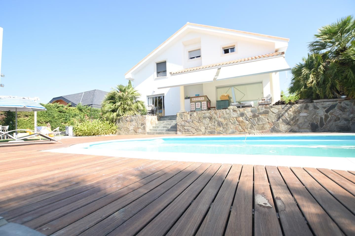 Swimming pool of House or chalet for sale in Campo Real  with Heating, Private garden and Terrace