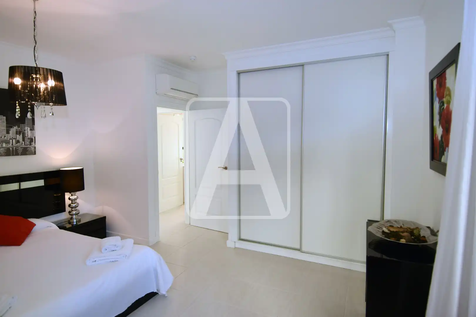 Dormitori de Apartament en venda en Benissa amb Aire condicionat, Calefacció i Jardí privat