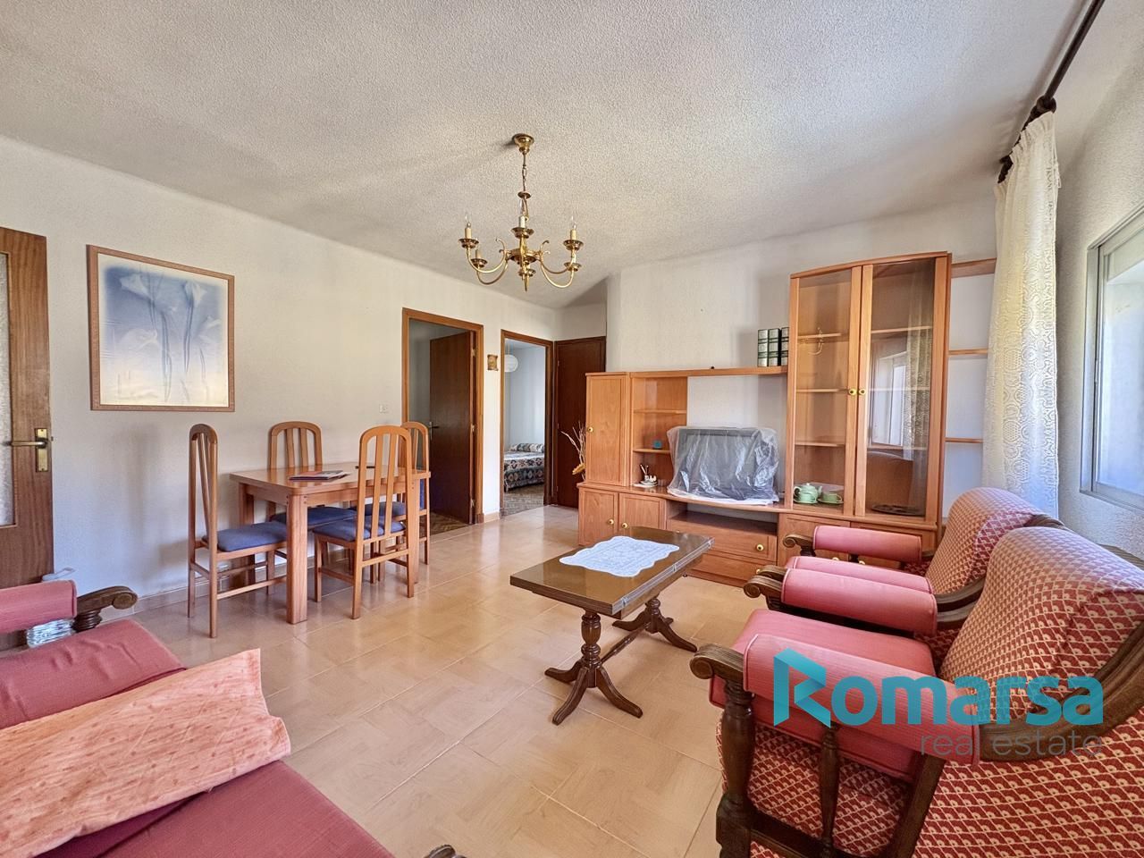 Sala d'estar de Pis en venda en Ávila Capital amb Calefacció i Terrassa