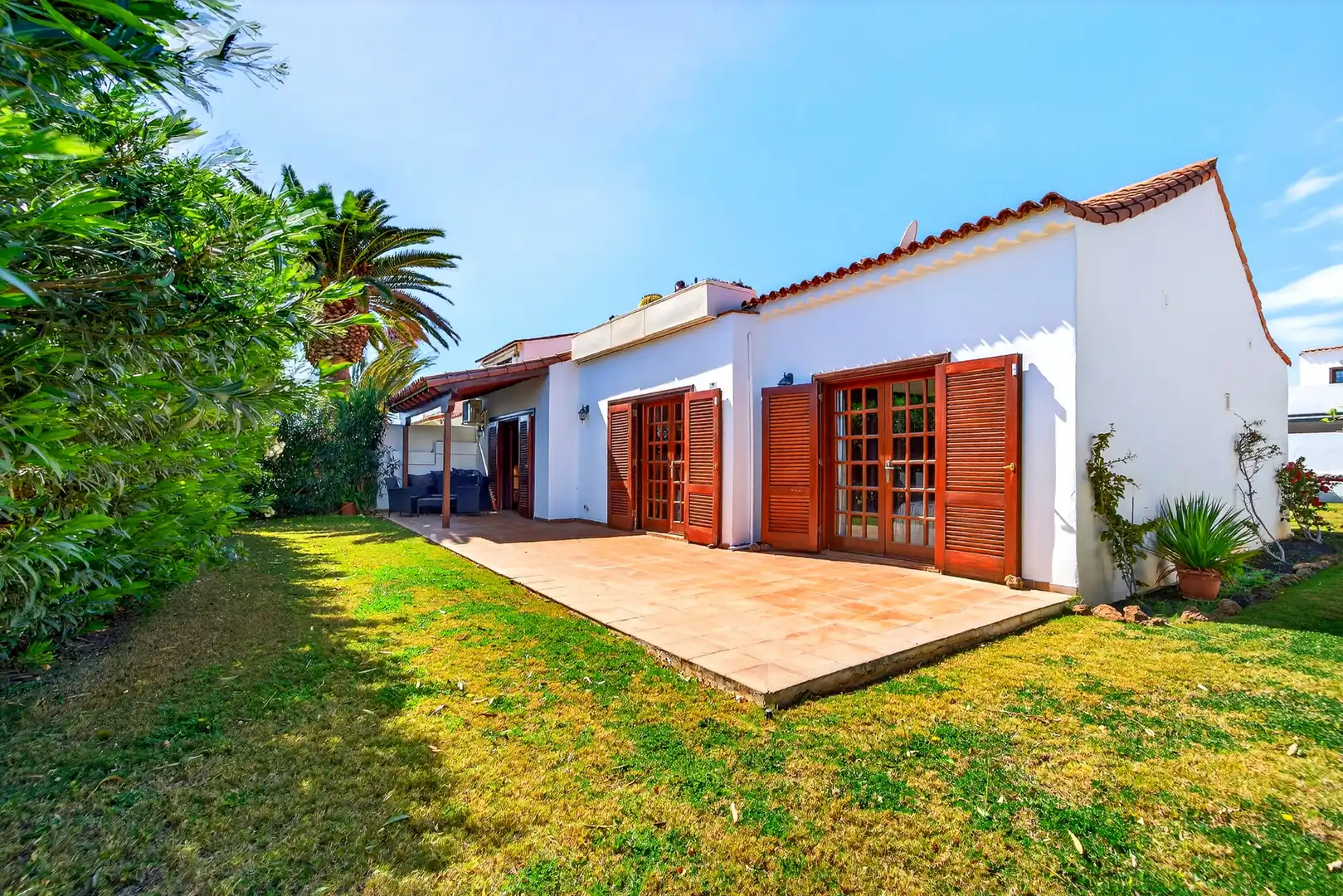 Jardí de Casa o xalet en venda en San Miguel de Abona amb Aire condicionat, Jardí privat i Moblat
