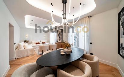 Dining room of Flat for sale in  Madrid Capital  with Air Conditioner, Heating and Terrace