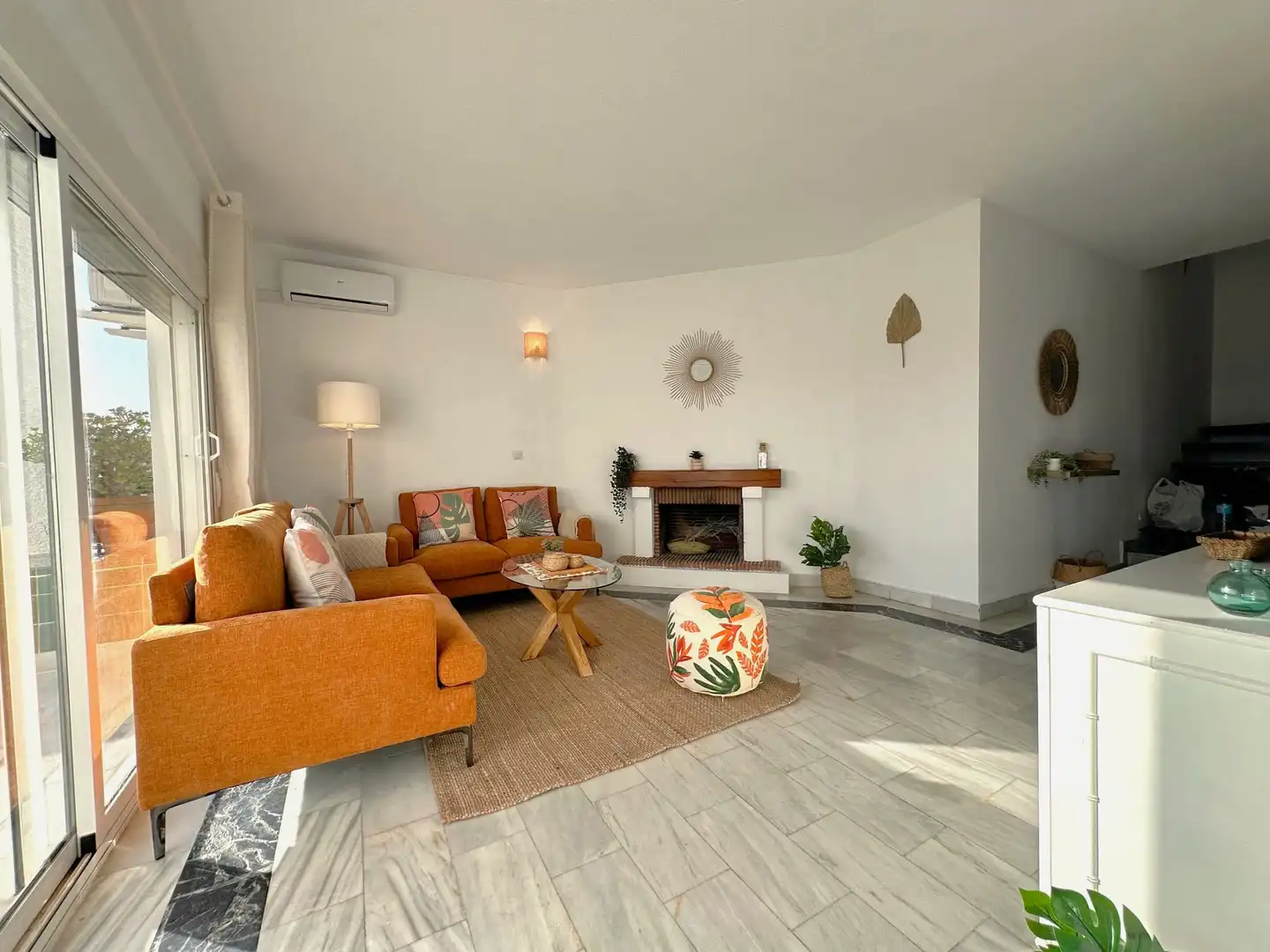 Living room of Attic for sale in Mijas  with Air Conditioner, Heating and Private garden
