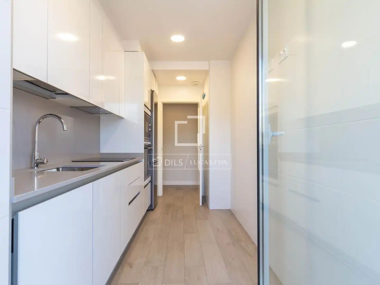 Cocina de Piso de alquiler en Sant Feliu de Llobregat con Aire acondicionado, Terraza y Trastero