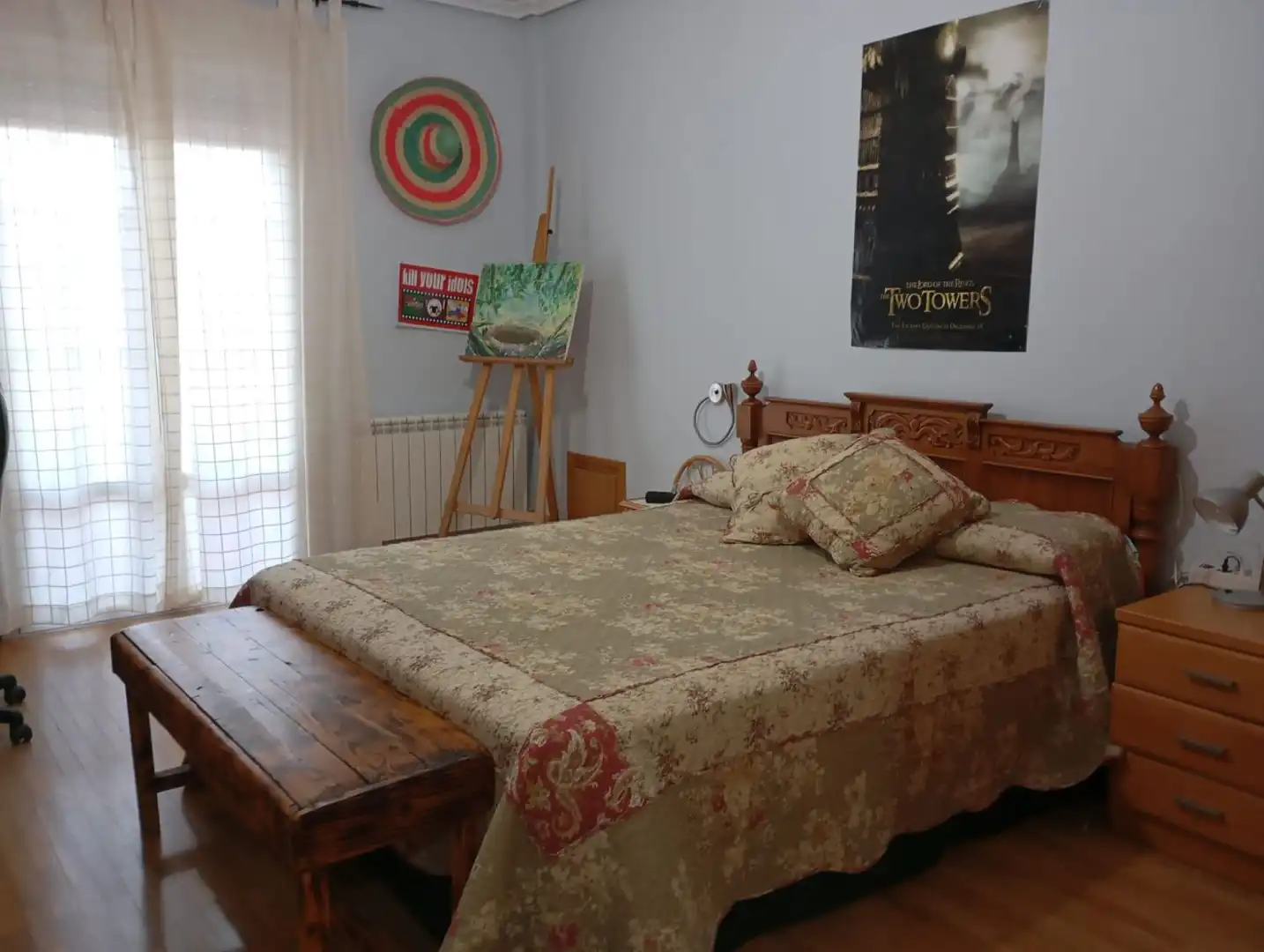 Schlafzimmer von Haus oder Chalet zum Verkauf in Valdepeñas mit Klimaanlage, Heizung und Terrasse