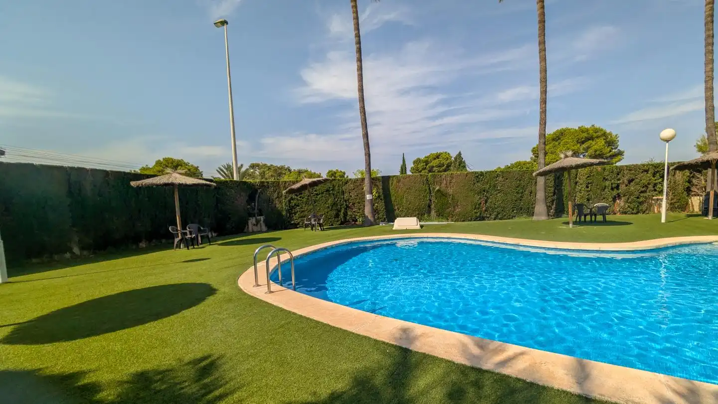 Piscina de Casa o xalet en venda en Elche / Elx amb Aire condicionat, Jardí privat i Terrassa
