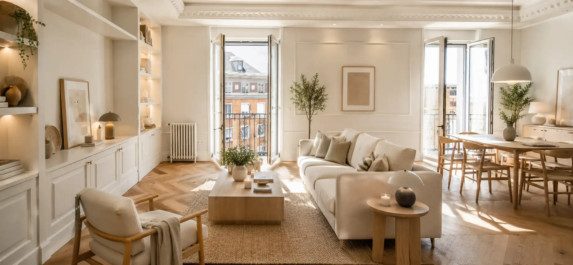 Sala de estar de Piso en venta en Madrid con Aire acondicionado, Calefacción y Trastero