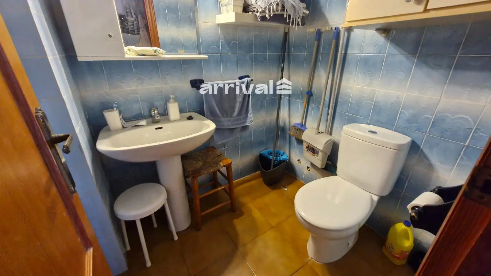 Baño de Casa adosada de alquiler en Valencia con Terraza, Piscina y Horno