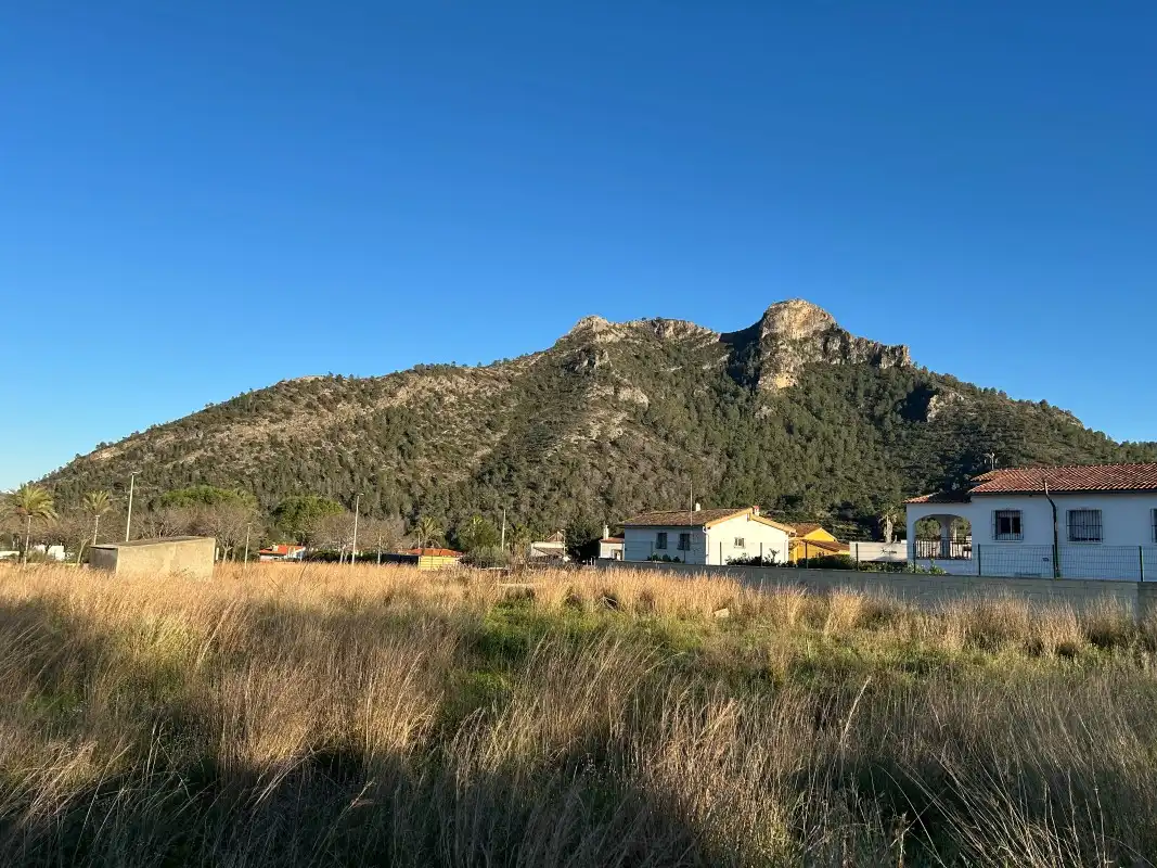 Vista exterior de Casa o xalet en venda en Gandia amb Aire condicionat, Jardí privat i Terrassa