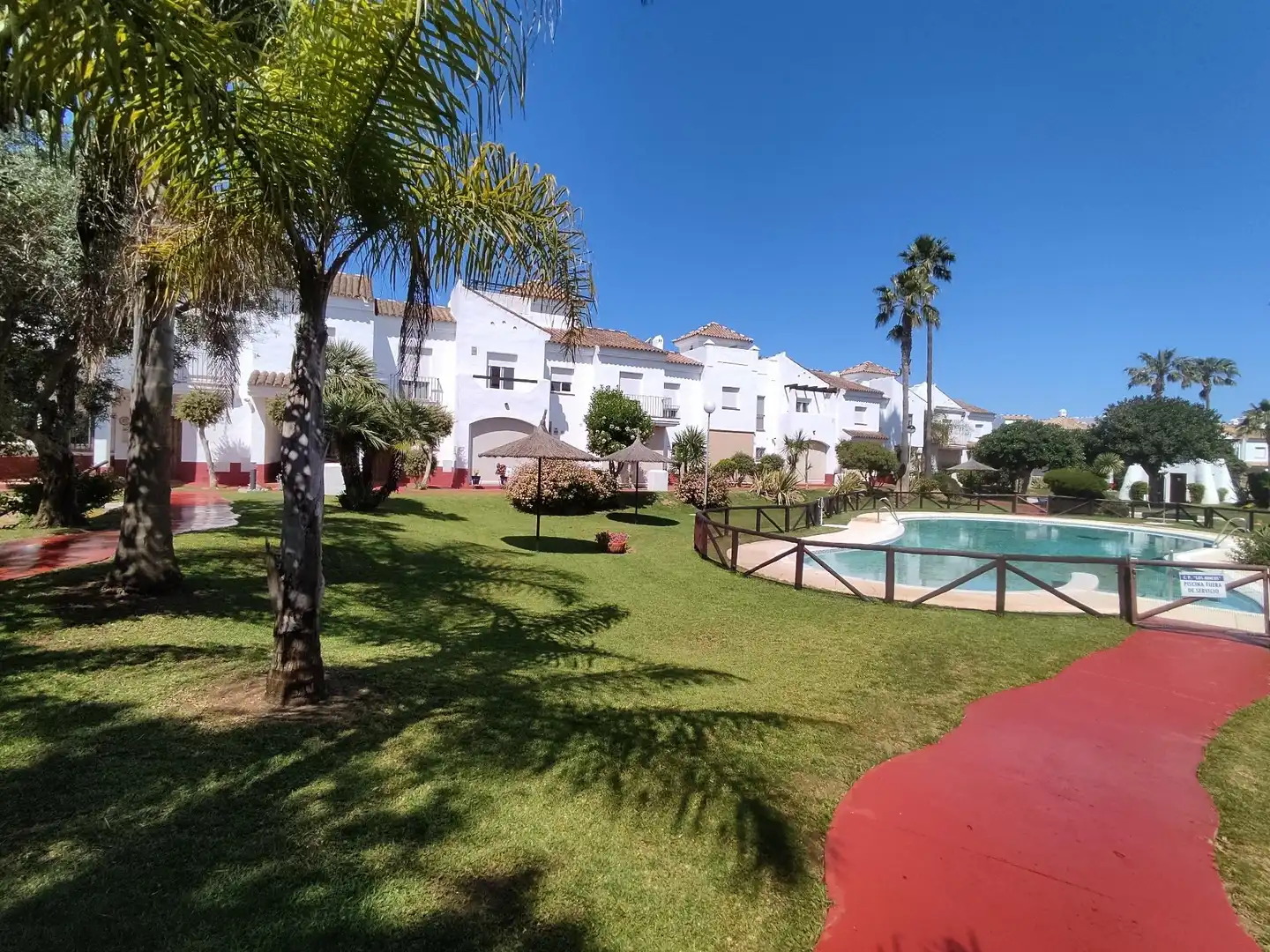 Garden of Apartments for sale in Rota  with Air Conditioner, Private garden and Terrace