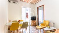 Living room of Flat to rent in  Barcelona Capital  with Air Conditioner, Heating and Private garden