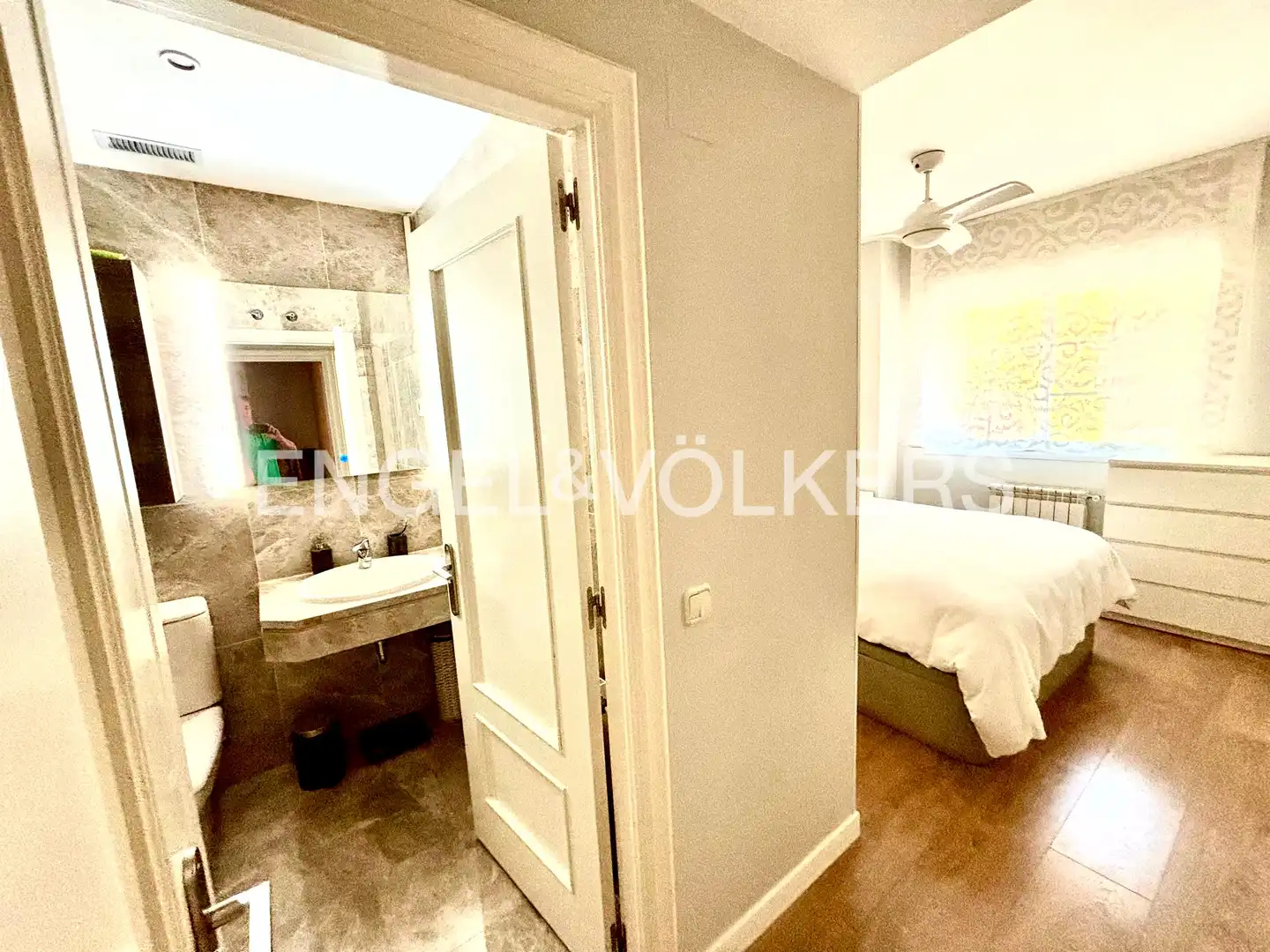 Habitación de Apartamento en venta en Las Rozas de Madrid con Aire acondicionado, Calefacción y Jardín privado