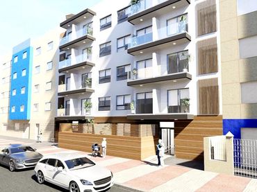 Neubau-Wohnung mit Aufzug zum Verkauf in Calle Estadio 31