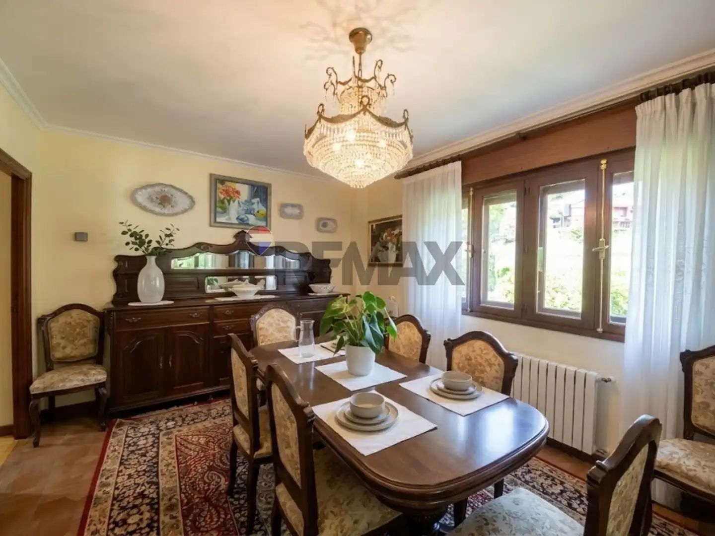 Comedor de Casa o chalet en venta en Ames con Calefacción, Jardín privado y Terraza
