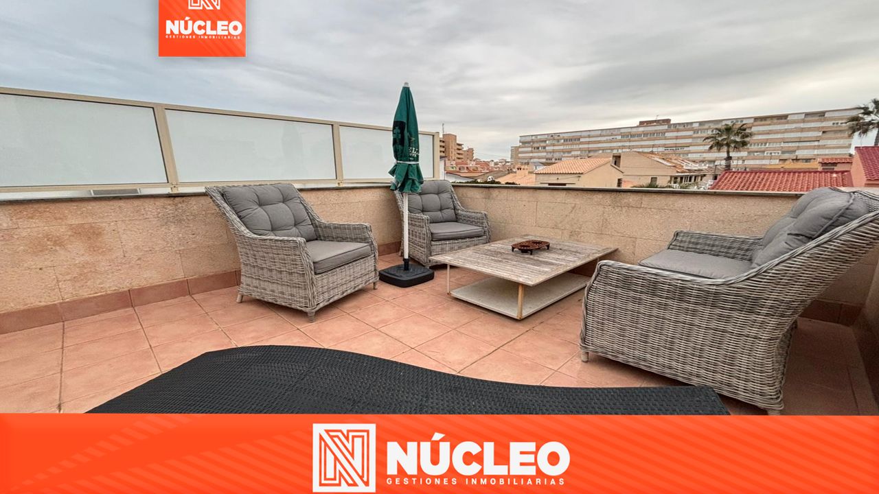 Terrace of Single-family semi-detached for sale in Torrevieja  with Air Conditioner, Private garden and Terrace