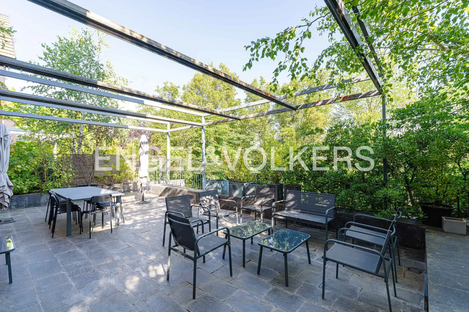 Terraza de Casa o chalet en venta en Pozuelo de Alarcón con Aire acondicionado, Calefacción y Jardín privado