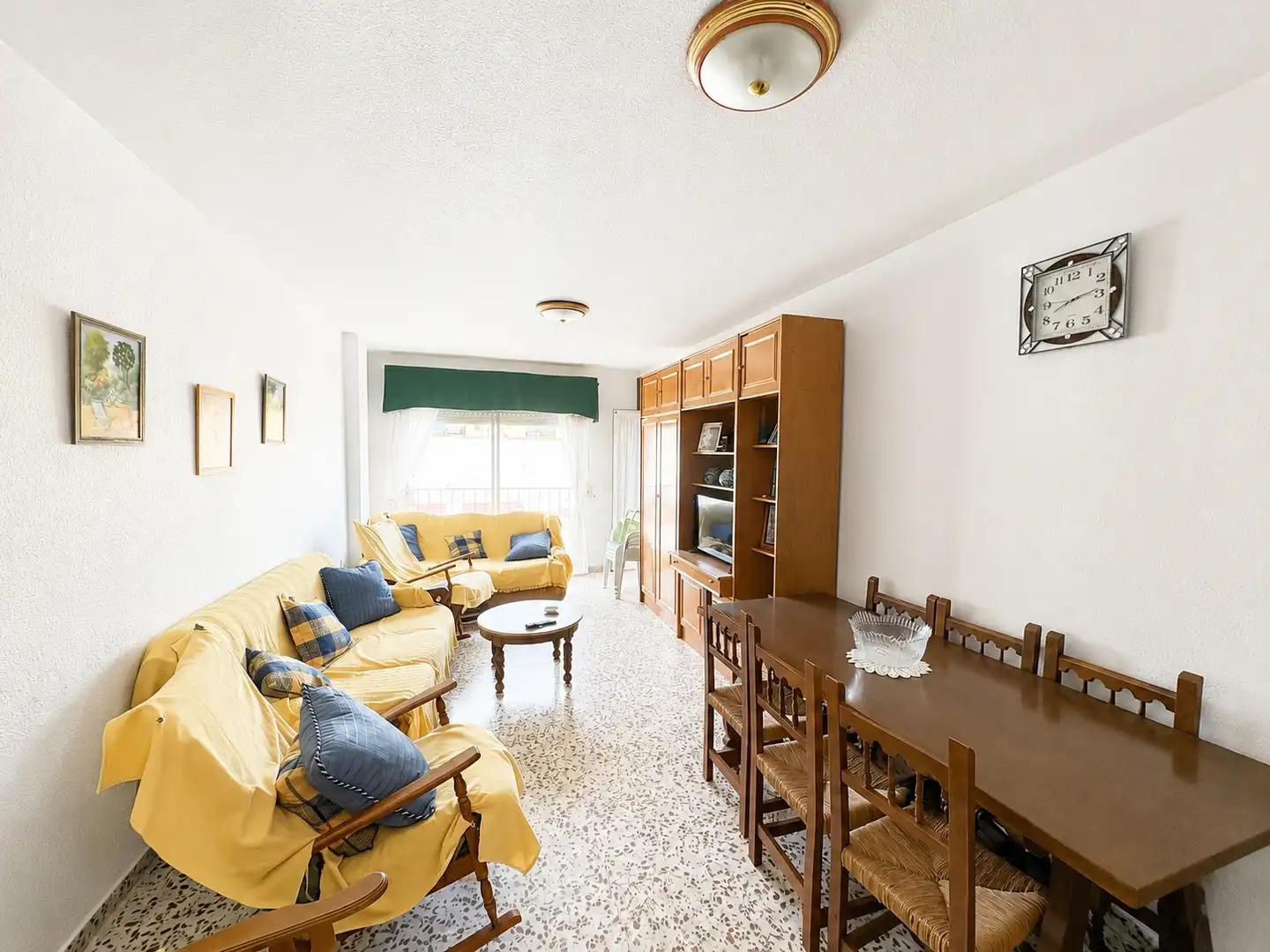 Sala de estar de Piso en venta en Mazarrón con Amueblado
