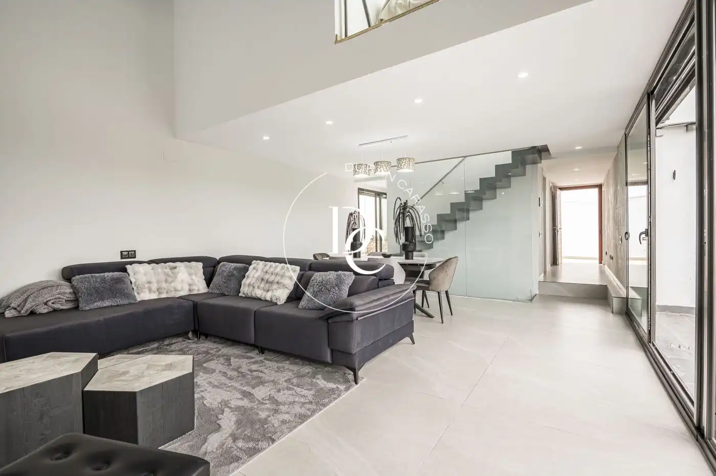 Sala de estar de Casa o chalet en venta en Canyelles con Aire acondicionado, Calefacción y Jardín privado
