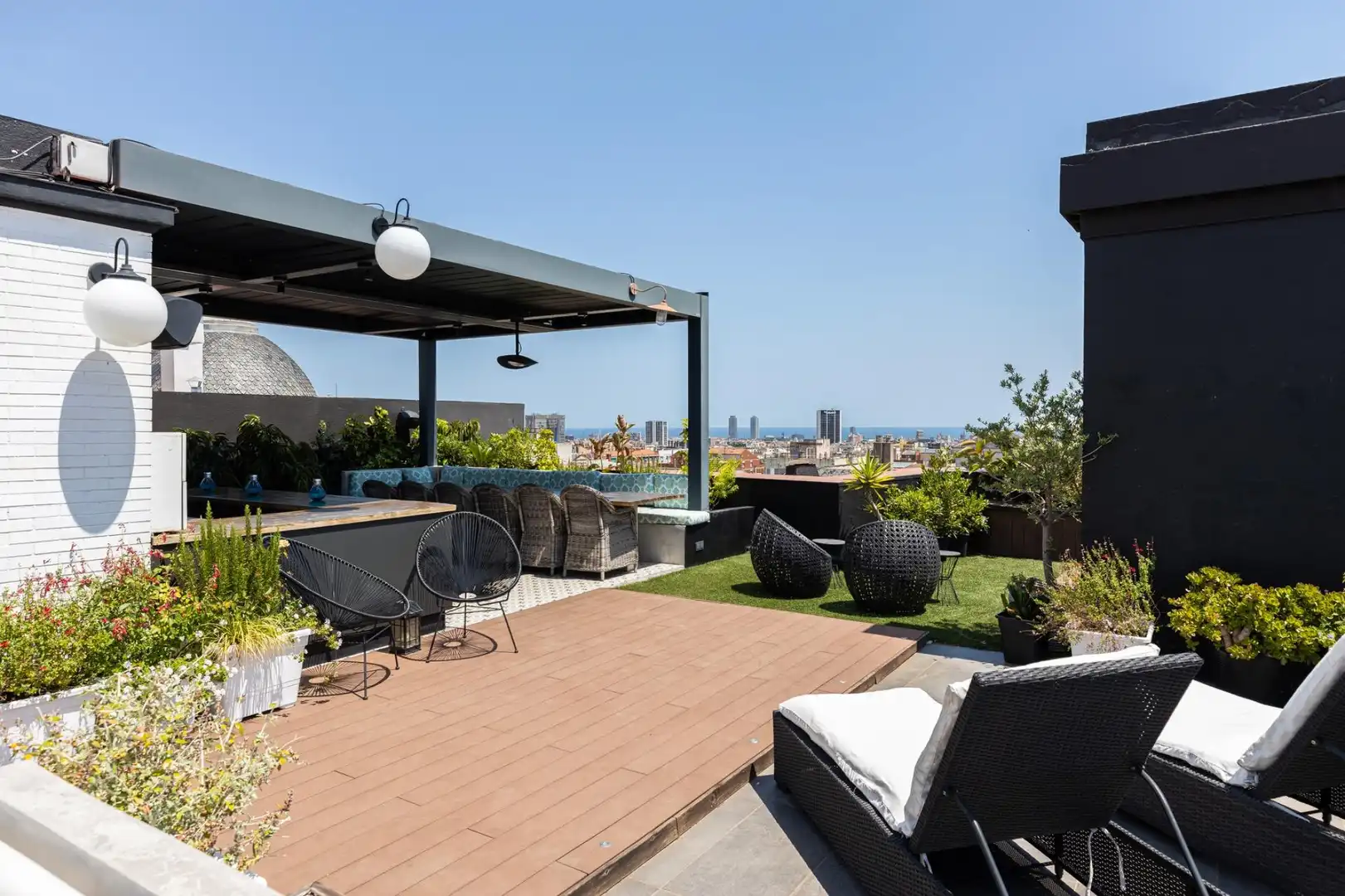 Terraza de Ático en venta en Barcelona con Aire acondicionado, Calefacción y Parquet
