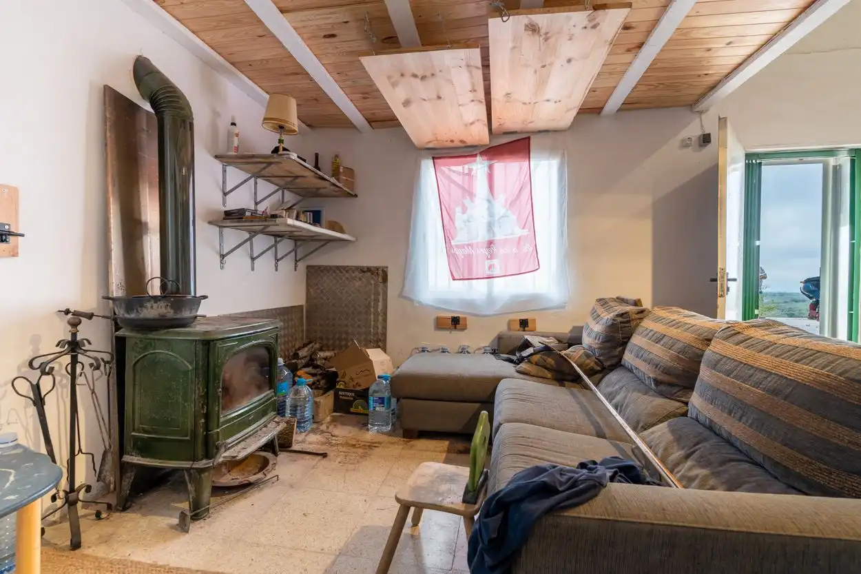 Sala de estar de Finca rústica en venta en Mas de Barberans con Terraza y Trastero